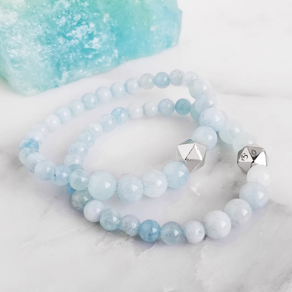 Aquamarine Intention Bracelet