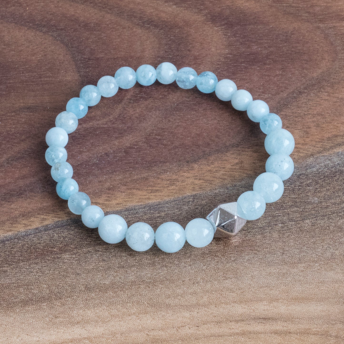 Aquamarine Intention Bracelet