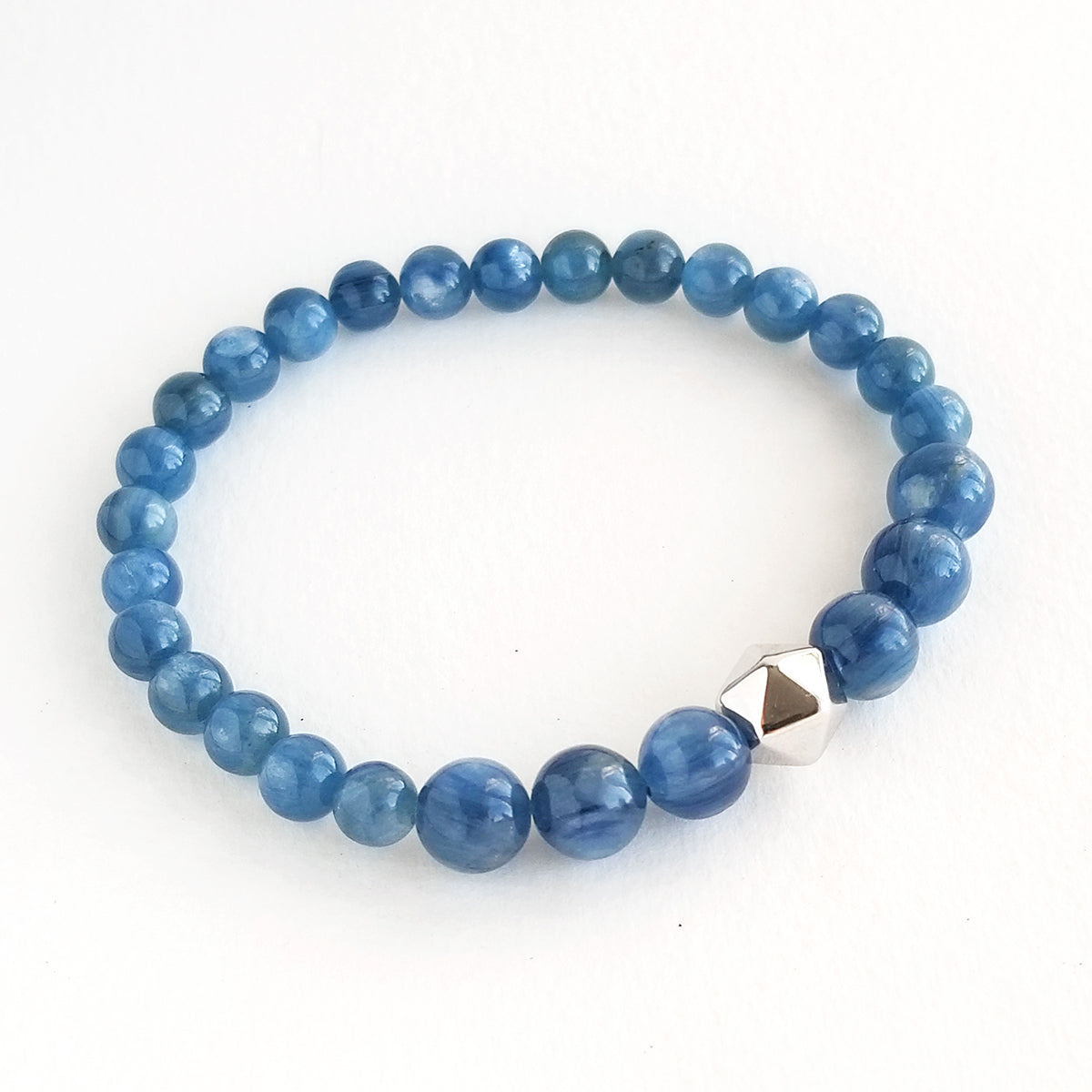 Blue Kyanite Intention Bracelet