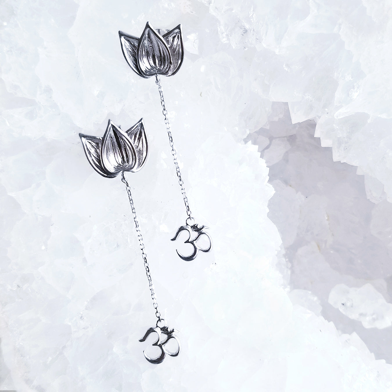 Lotus Om Nectar Earrings