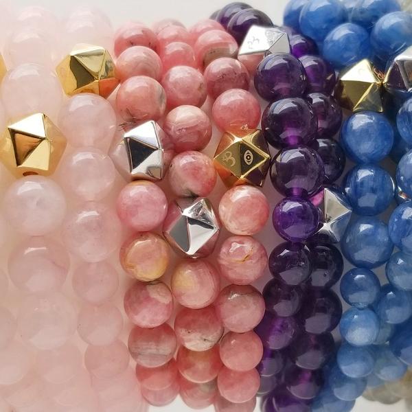 Rhodochrosite Intention Bracelet