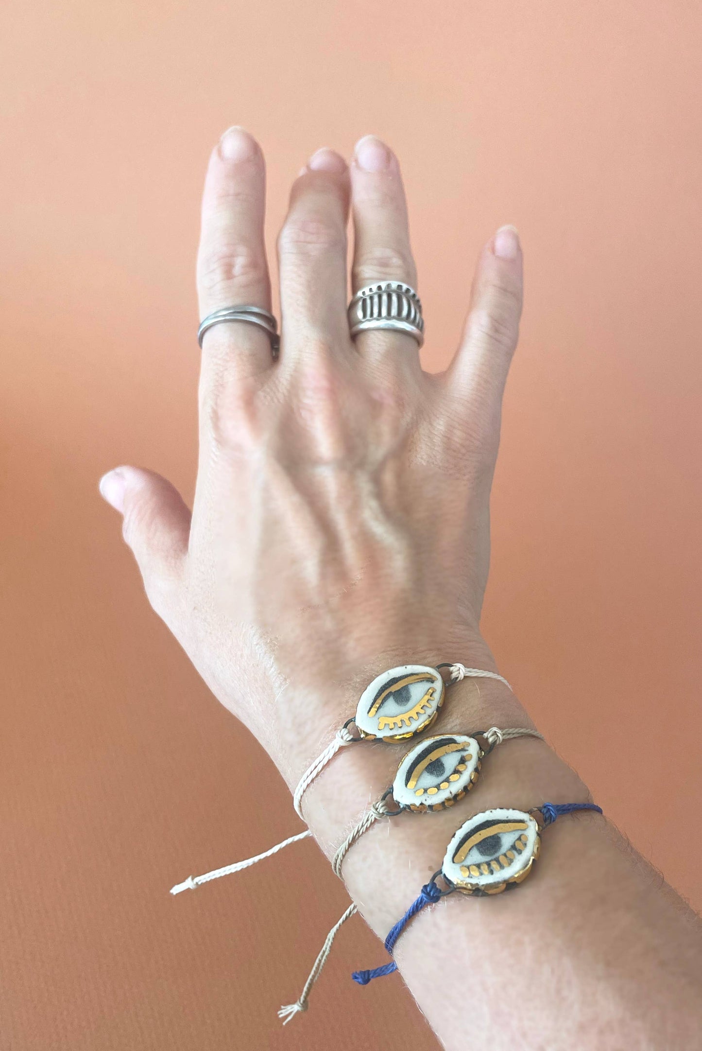 Not So evil eye bracelet