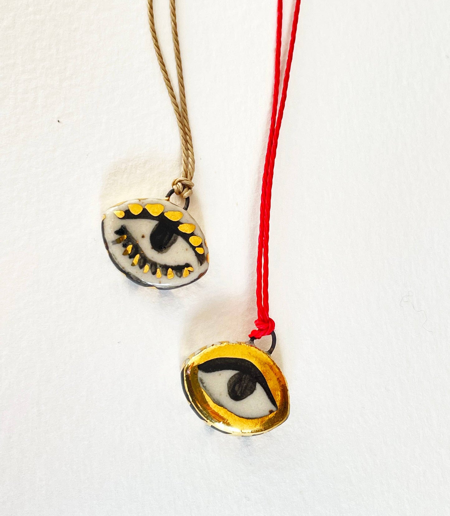 Thread Charm Necklace