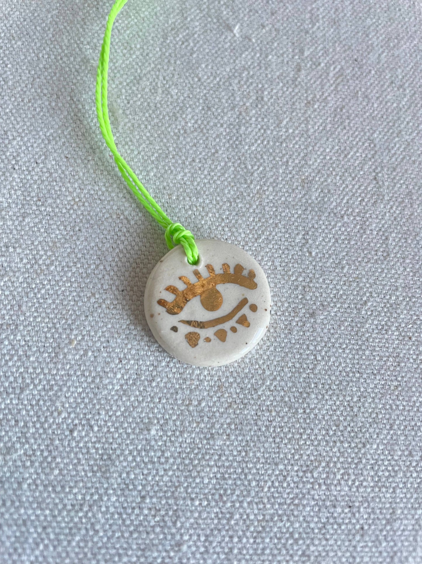 Thread Charm Necklace