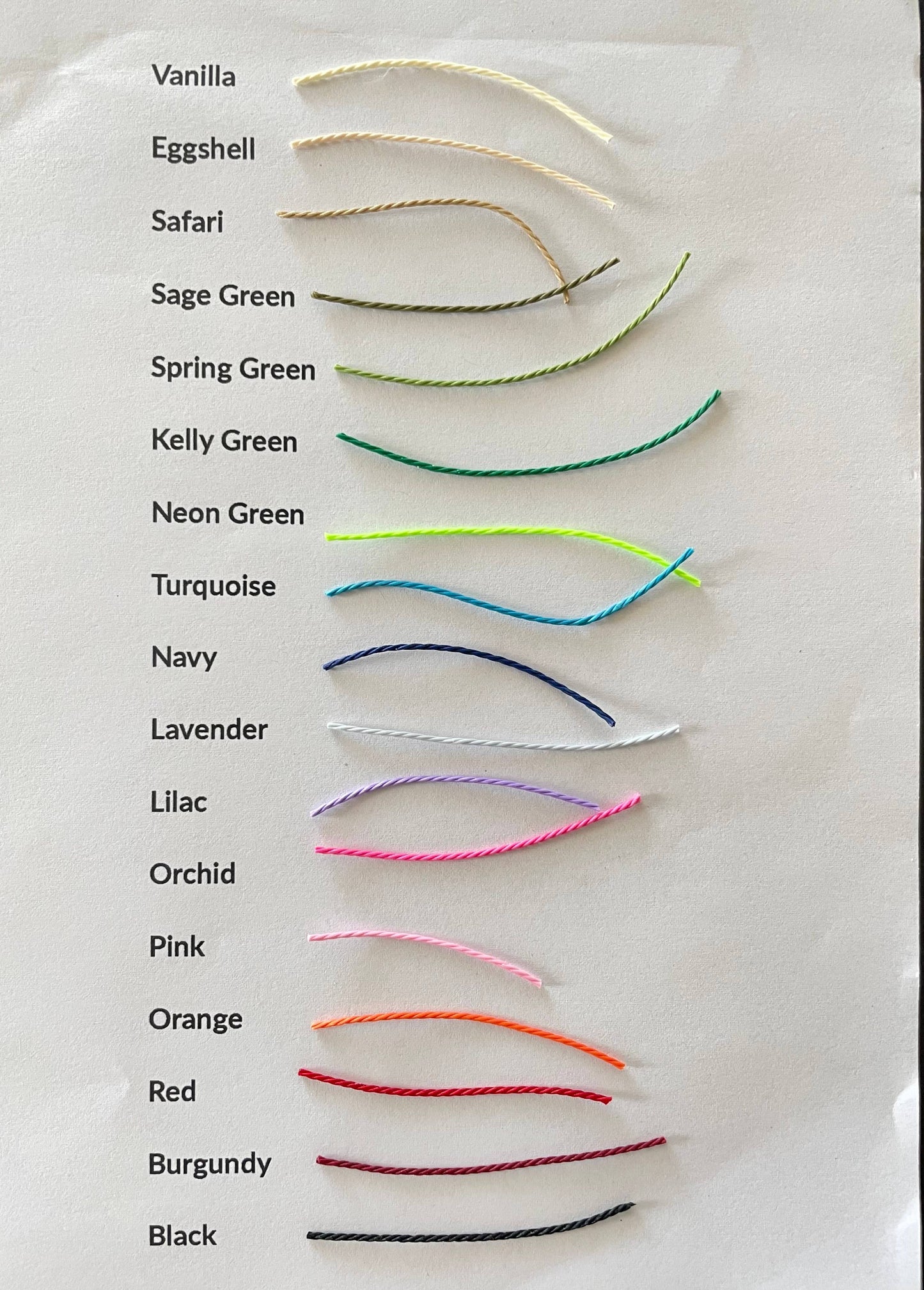 Thread Charm Necklace