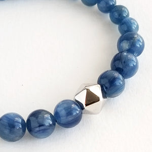 Blue Kyanite Intention Bracelet