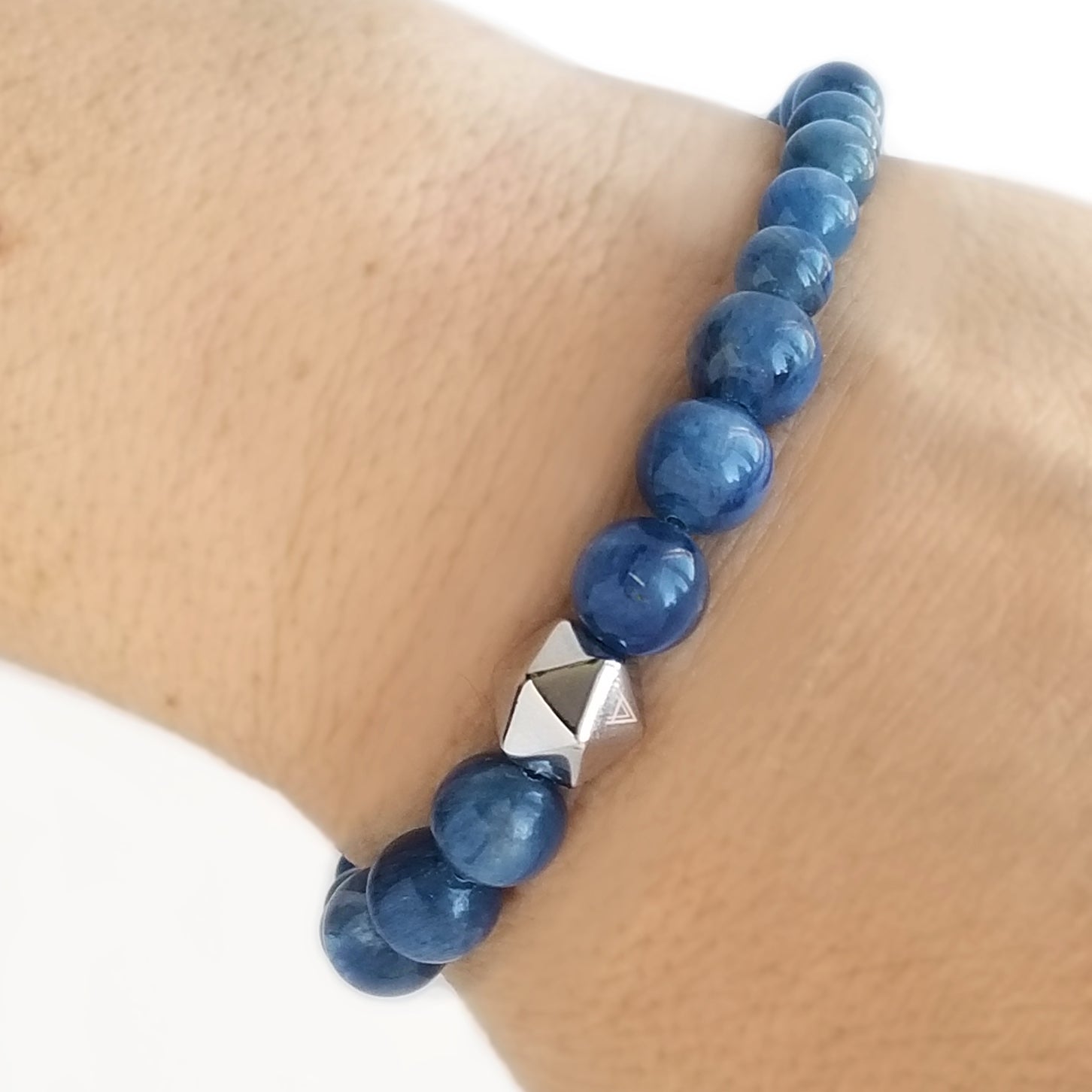 Blue Kyanite Intention Bracelet