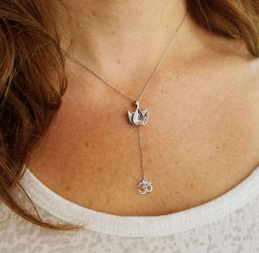 Lotus Om Nectar Pendant